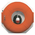 Life Ring Cabinet Combo 20", Orange