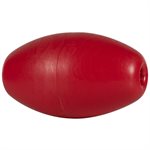 Rainbow Polyethylene Rope Float 5" x 9", Solid Red