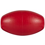 Rainbow Polyethylene Rope Float 5" x 9", Solid Red