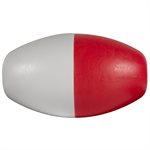 Rainbow Polyethylene Rope Float 5" x 9", Red / White