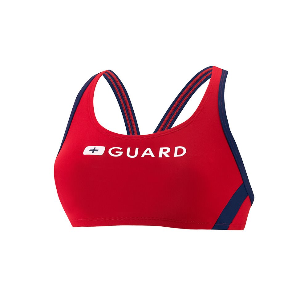 Speedo Guard Sport Bra, Red