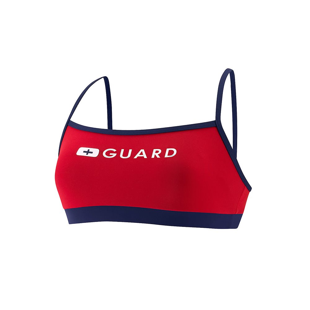 Speedo Guard Thin Strap Top, Red