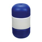 Handi-Lock Rope Float 5" x 9", Blue / White / Blue, for 1 / 2" Rope