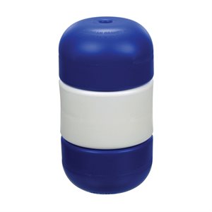 Handi-Lock Rope Float 5" x 9", Blue / White / Blue, for 1 / 2" Rope