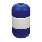 Handi-Lock Rope Float 5" x 9", Blue / White / Blue, for 3 / 4" Rope