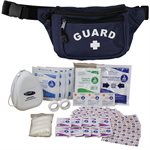 Stuffed Life Guard Pack, First Aid Assortment, Navy