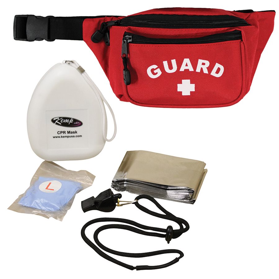 Stuffed Life Guard Pack, Lifeguard Assortment, Red