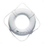 USCG Approved Ring Buoy with Straps (Select Size, Color)
