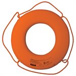 USCG Approved Ring Buoy, Orange, 24"