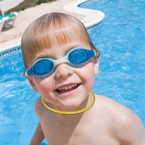 Swim ID Neck Band, Yellow