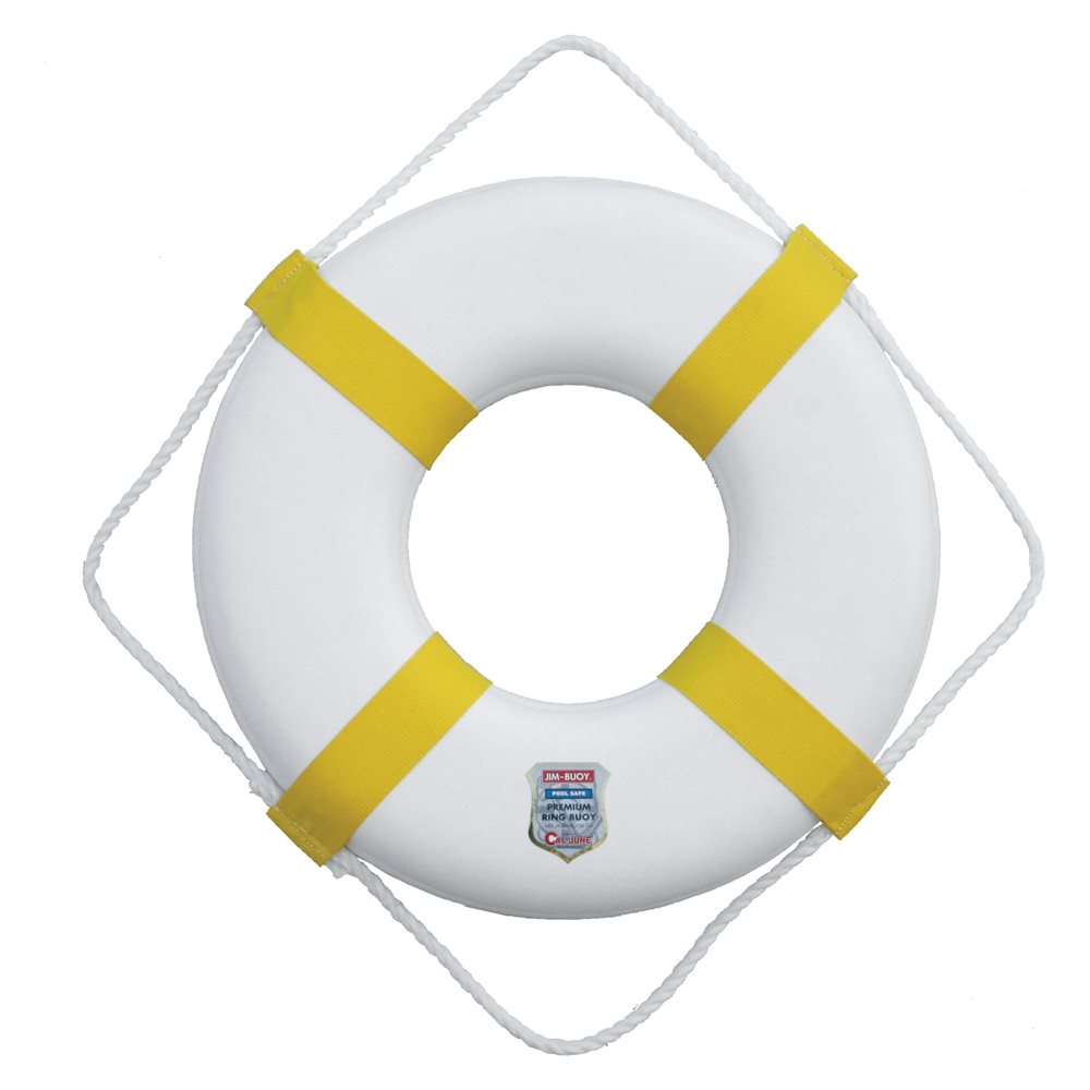 ST Series Decorative Life Ring, 20 inch, Yellow bing