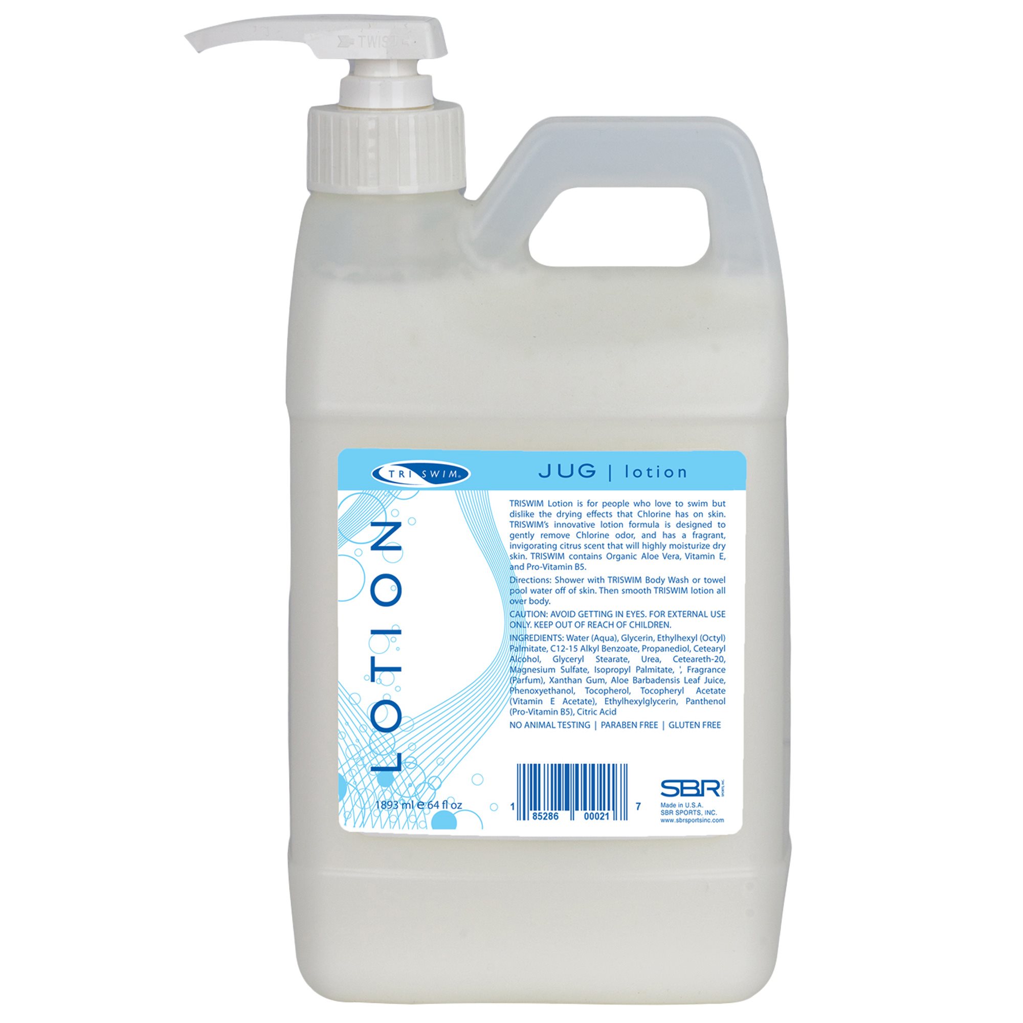 TRISWIM Lotion, 64 oz. with Pump