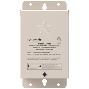 Aquastar LST300 Transformer, 12 / 13 / 14 VAC, 300 W