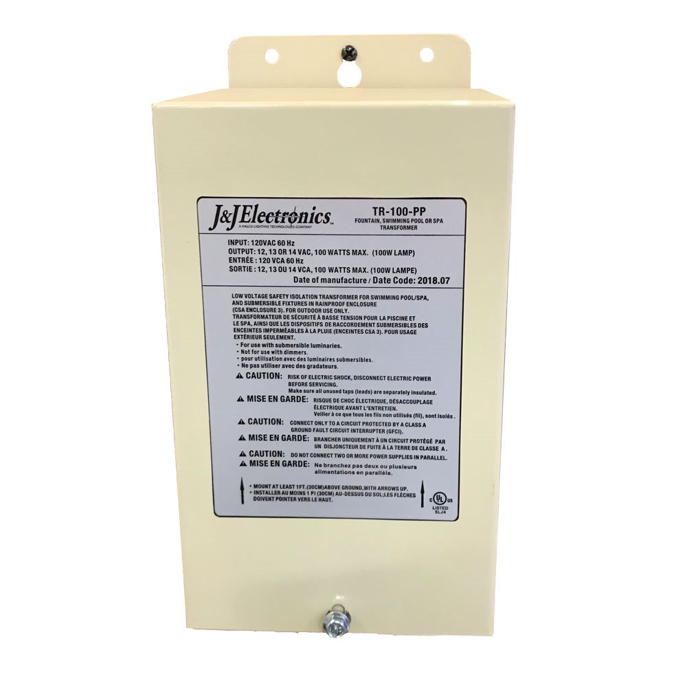 Pool Transformer, 100W Max Power Consumption