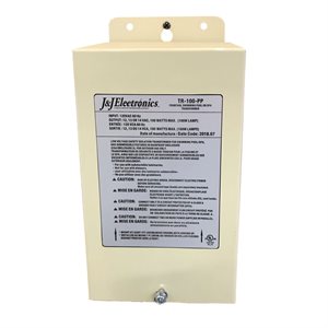 Pool Transformer, 100W Max Power Consumption