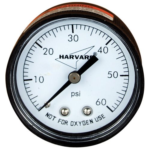 Pressure Gauge Polypropylene Case 2" Back Mount