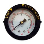Pentair Parts 190059 Back Mount Pressure Gauge, REPACKAGED