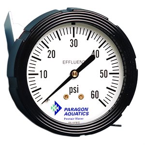 Pentair Parts B4616 Effluent Pressure Gauge