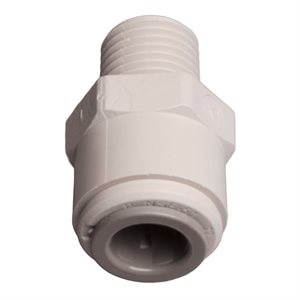 Pentair Parts B4640Z 1 / 4 in. MPT x Quick Tube Fitting, PVC
