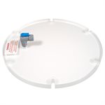 Fluidtrol Clear Acrylic Cover, 8"