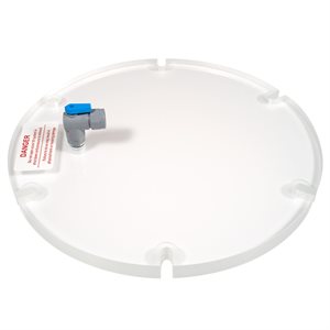 Fluidtrol Clear Acrylic Cover, 10"