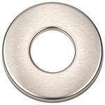 Escutcheon Plate, Round 304 Stainless for 1.9" Rail