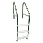 Ladder with Crossbrace, Standard Plus Commercial, 23 in x .065 in, 3-Step