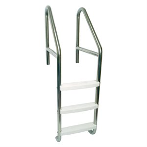 Ladder with Crossbrace, Standard Plus Commercial, 23 in x .065 in, 2-Step