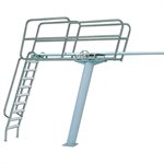 Paragon Diving Tower Paraflyte, Ladder-at-Rear, Topflyte 3M Flanged Pedestal