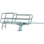 Paragon Diving Tower Paraflyte, Ladder-at-Rear, Superflyte 1M Flanged Pedestal