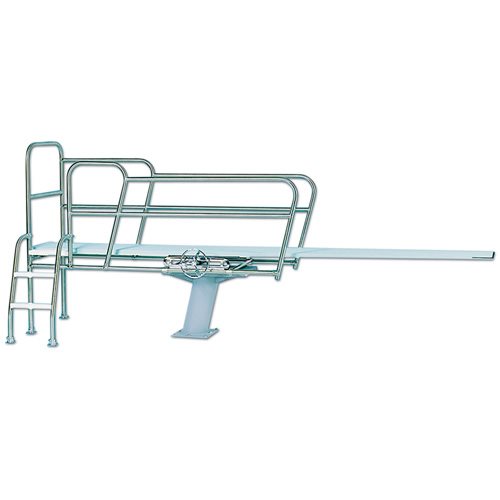 Paragon Diving Tower Paraflyte, Ladder-at-Side, Topflyte 1M Flanged Pedestal