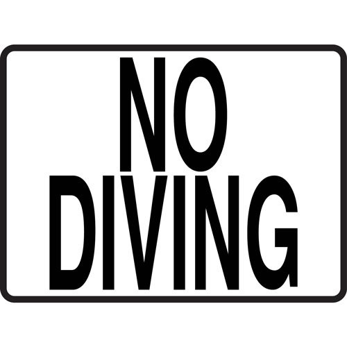 4.25" x 5.5" Plastic Message Stick-On, No Diving