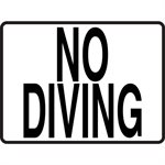 4.25" x 5.5" Plastic Message Stick-On, No Diving