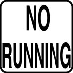 6" x 6" Vinyl Message Stick-On, No Running
