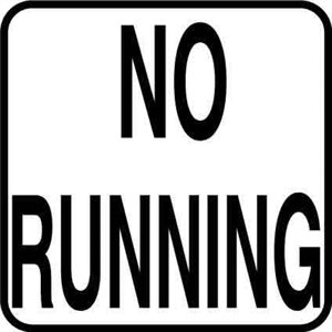 6" x 6" Vinyl Message Stick-On, No Running