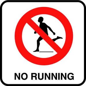 6" x 6" Vinyl Symbol Stick-On, No Running