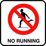 8" x 8" Vinyl Symbol Stick-On, No Running