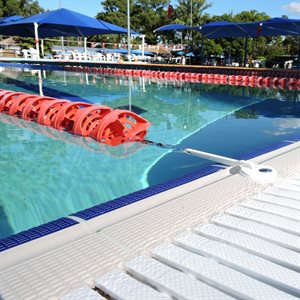 Lane Line Anchor for Overflow Pools, 6 IN
