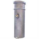 6 Inch Stainless Steel Commercial Stanchion Anchor for 1.5 Inch Pipe