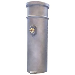 6 Inch Stainless Steel Commercial Stanchion Anchor for 1.5 Inch Pipe