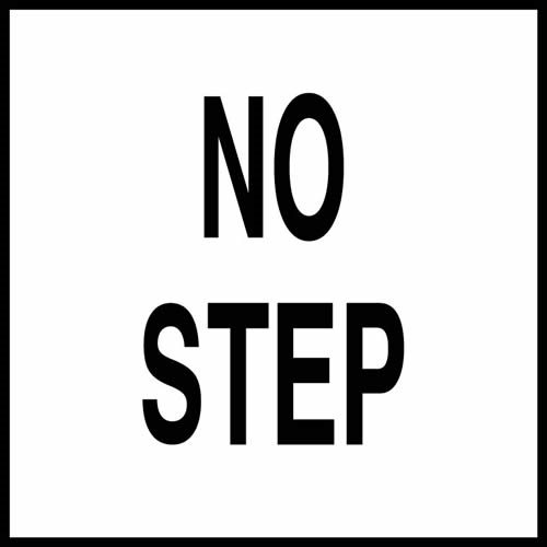8" x 8" Skid Resistant Message Tile, No Step