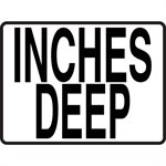 4.25" x 5.5" Plastic Message Stick-On, Inches Deep