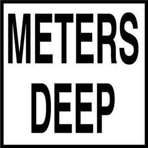 6" x 6" Smooth Message Tile, Meters Deep