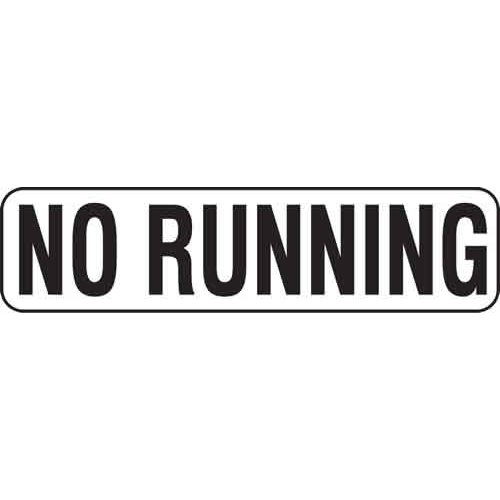 6" Vinyl Message Stick-On - NO RUNNING