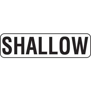 6" Vinyl Message Stick-On - SHALLOW