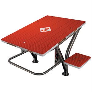 Paragon Track Start Full-Height 24" x 32" Starting Platform, Side Mount