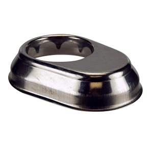 Paragon 28302 Escutcheon Plate for 1.9" OD Rail, Stainless Steel