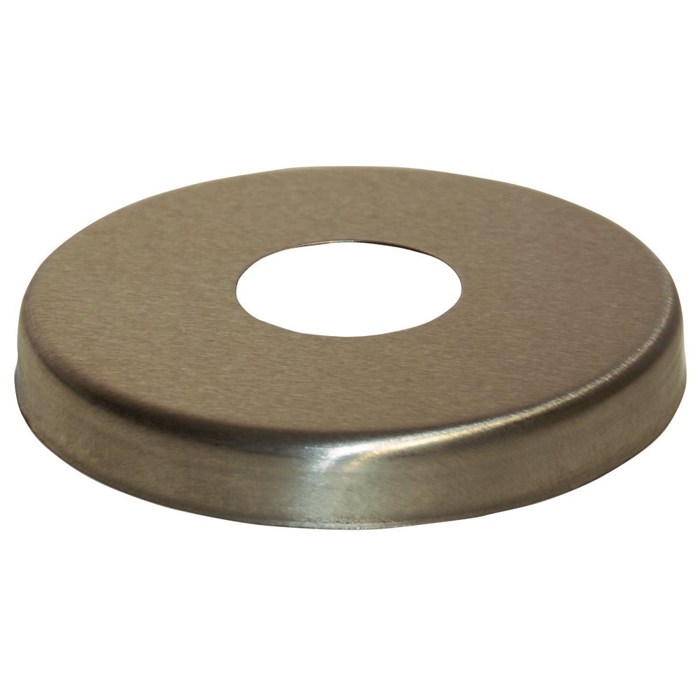 Paragon 28303 Escutcheon, Stainless Steel, Round, for 1.5" O.D. Rail