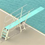 Durafirm 1 Meter Stand, Rails On Both Sides