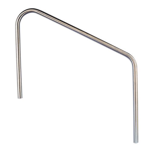 Heavy Duty Two Bend Stair Rail, 72"